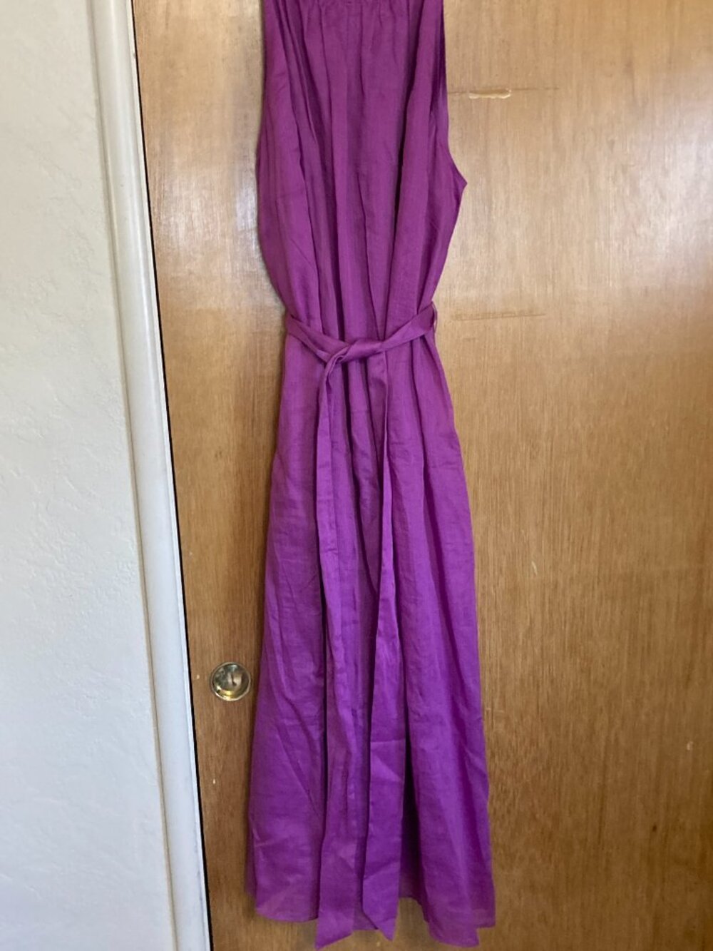 Talbot's Sleeveless Maxi with a matching tie - Picture 2 of 5